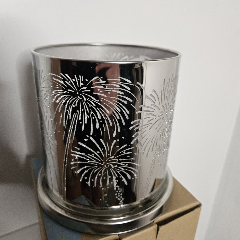Partylite Enchanted Celebration Silver Candle Holder P 91341 NIB Retired 250th - Picture 6 of 11